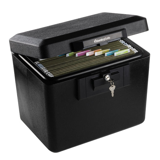 SentrySafe 0.6 Cu Ft Security Fire File Safe With Key Lock, 1170